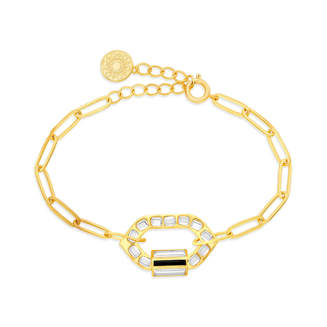 Sliving Link Bracelet - Isharya | Modern Indian Jewelry