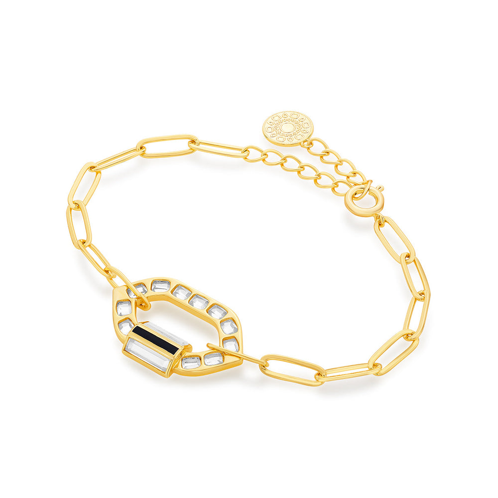 Sliving Link Bracelet - Isharya | Modern Indian Jewelry