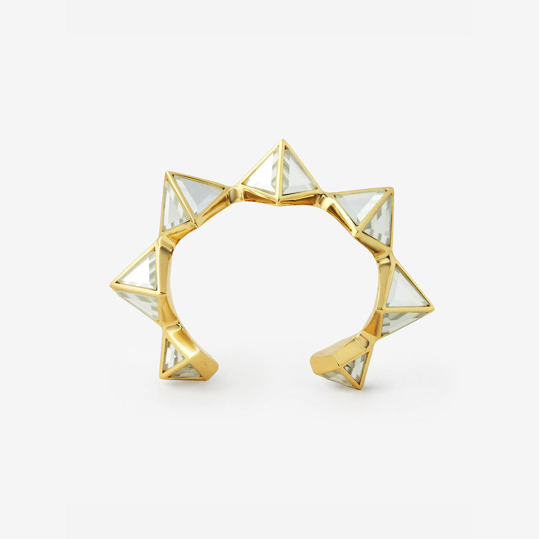 Pyramid Mirror Wristwear - Isharya | Modern Indian Jewelry