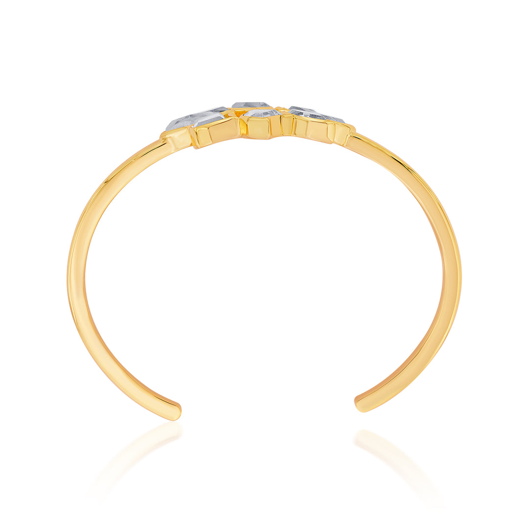 Amara Flower Mirror Cuff