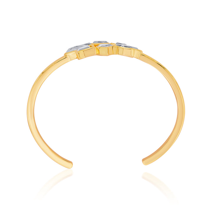 Amara Flower Mirror Cuff