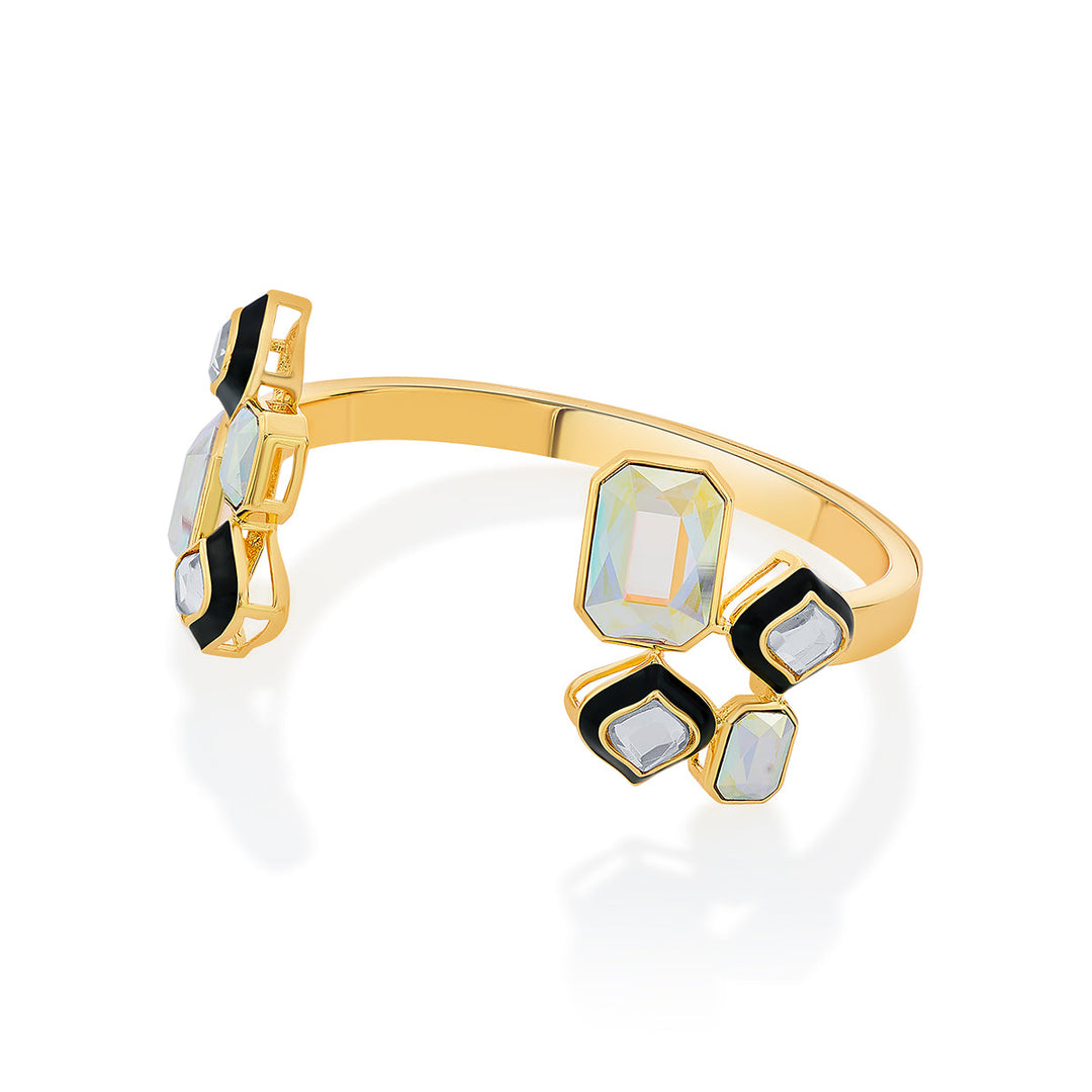 Meher Crystal Cuff - Isharya | Modern Indian Jewelry