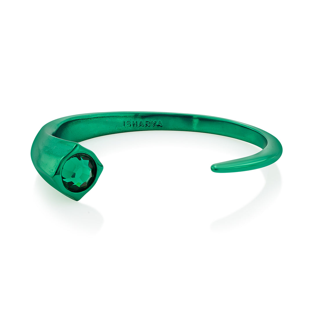 Sultana Green Mirror Cuff
