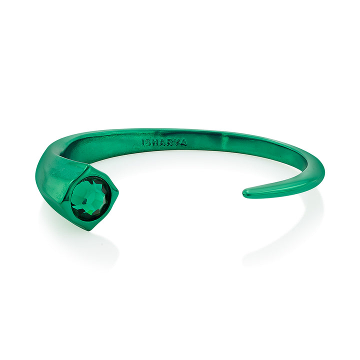 Sultana Green Mirror Cuff