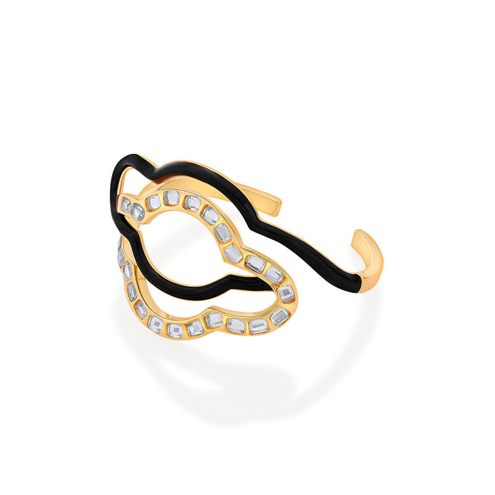 Just Jamiti Baroque Cuff - Isharya | Modern Indian Jewelry