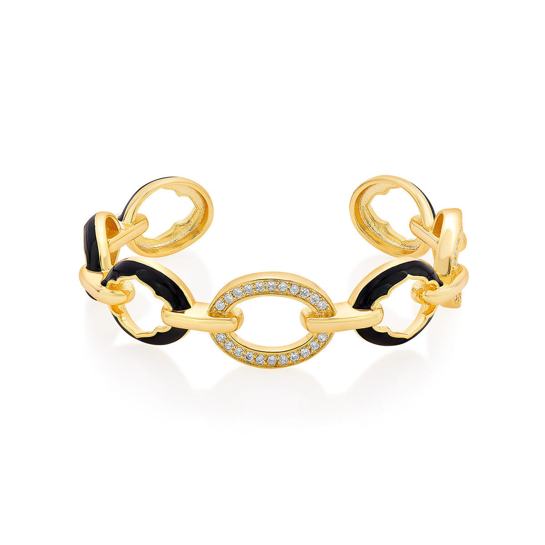 Sliving Geometry Cuff - Isharya | Modern Indian Jewelry