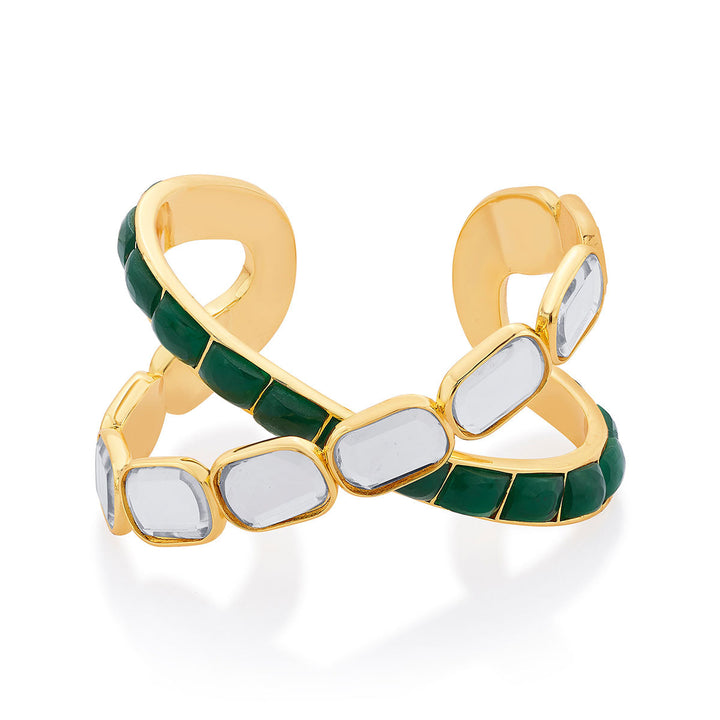 Fiesta Hydro Emerald X Cuff