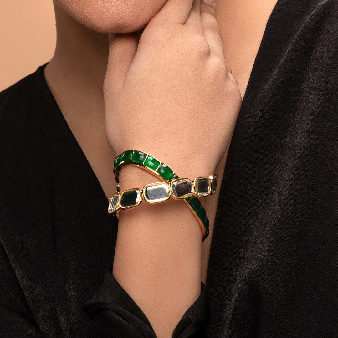 Fiesta Hydro Emerald X Cuff