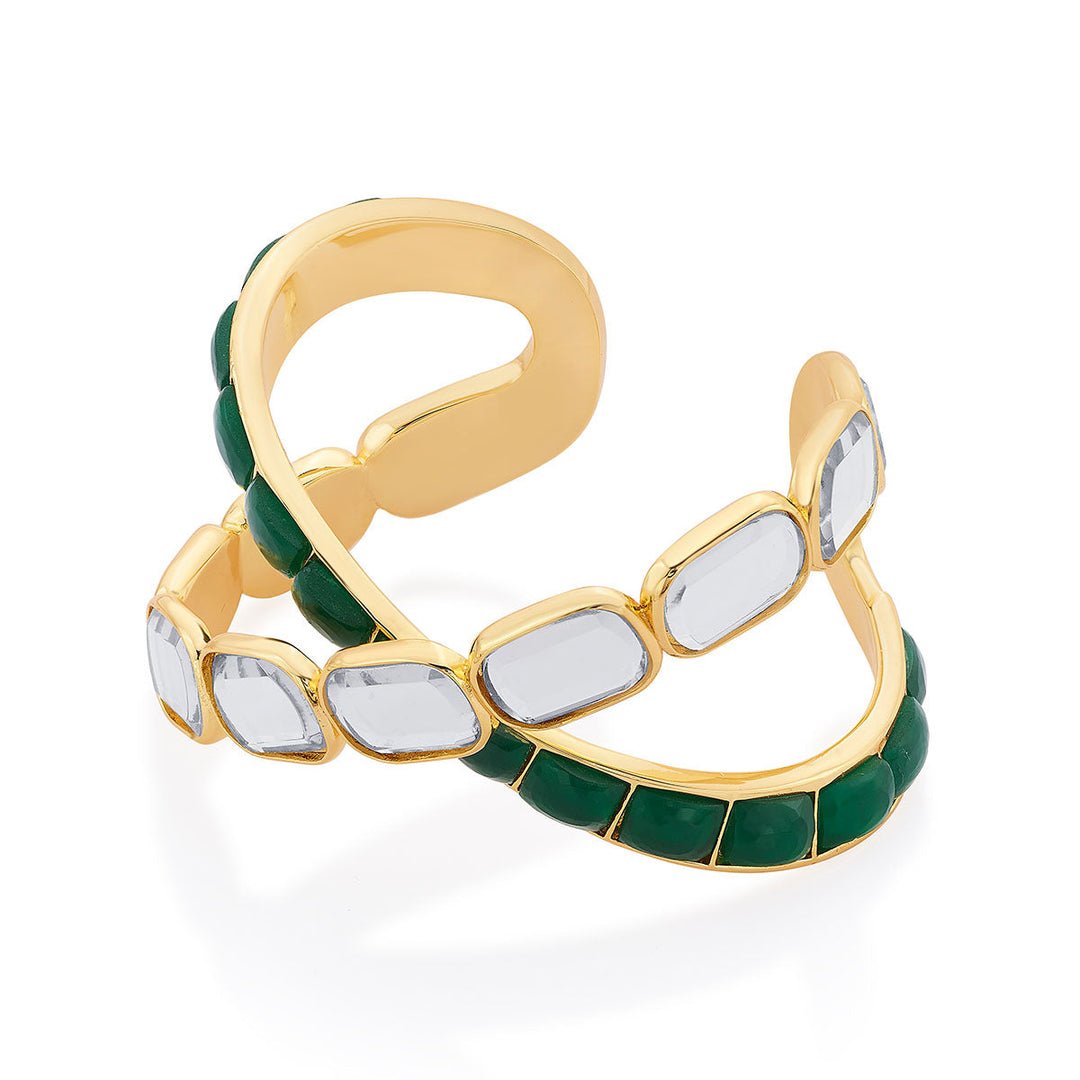 Fiesta Hydro Emerald X Cuff