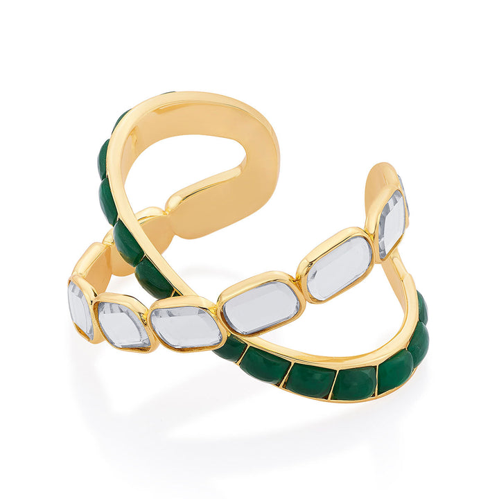 Fiesta Hydro Emerald X Cuff