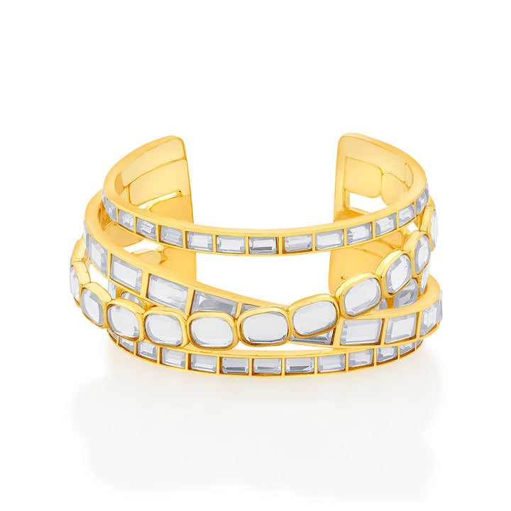 Glimmer Mirror Stack Cuff