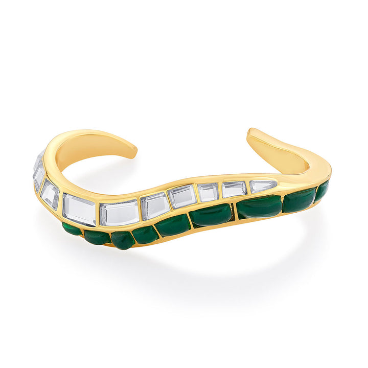Fiesta Hydro Emerald Irregular Cuff