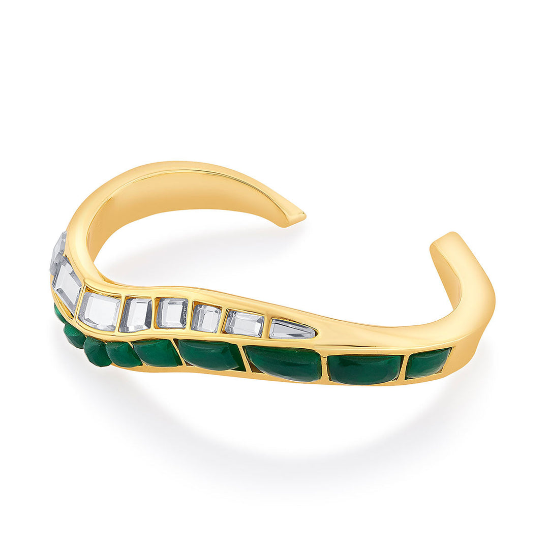 Fiesta Hydro Emerald Irregular Cuff