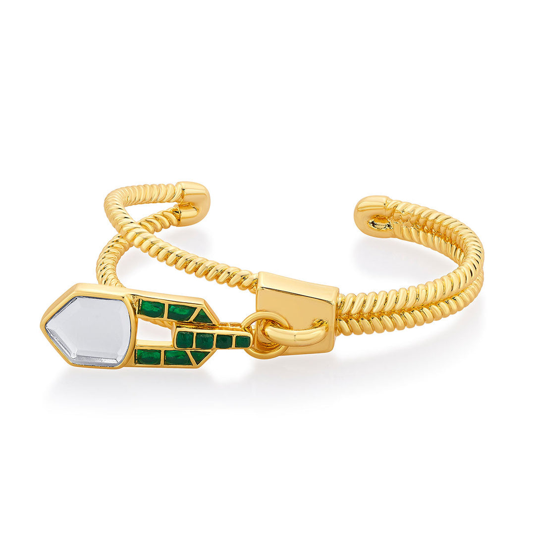 Flash Hydro Emerald Zip Cuff