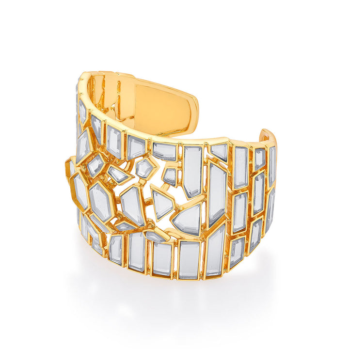 Flash Mirror Turtle Cuff