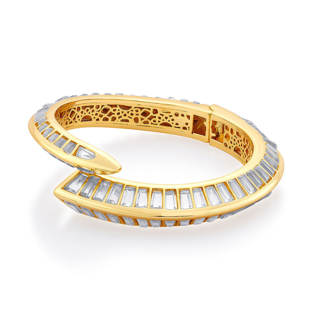 Dazzle Mirror Snake Cuff