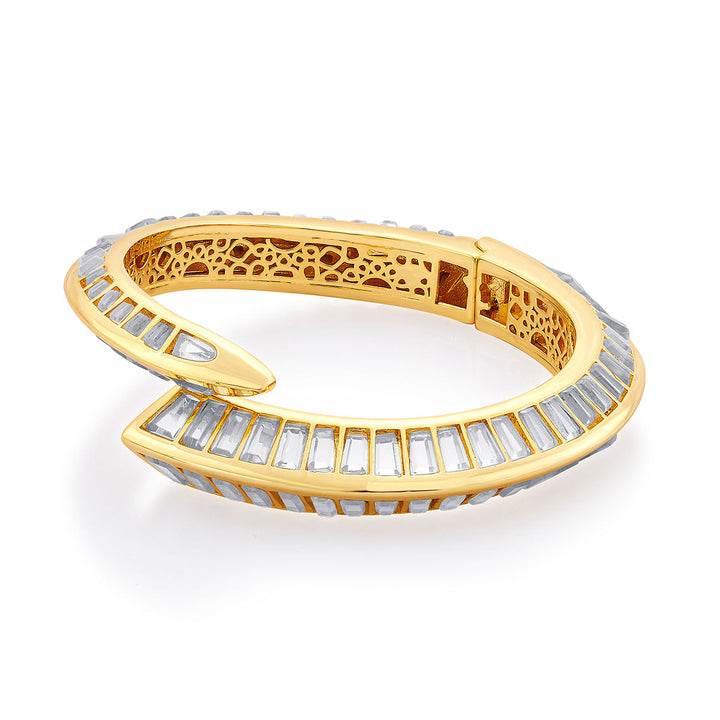Dazzle Mirror Snake Cuff