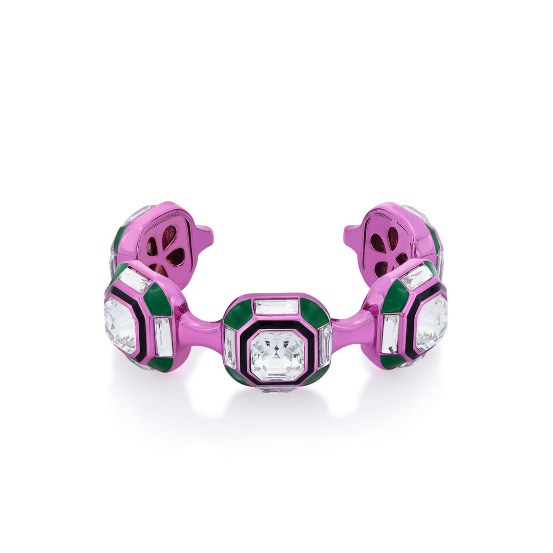 Hyper Pink Deco Cuff