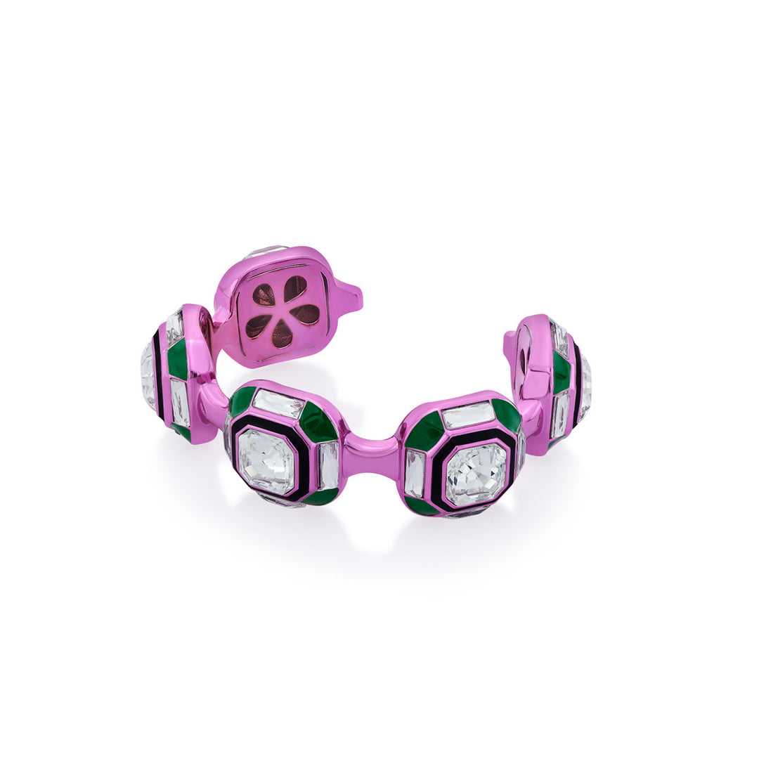 Hyper Pink Deco Cuff