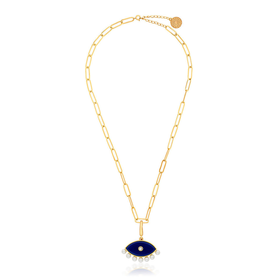 Long loop Gilt Chain Necklace