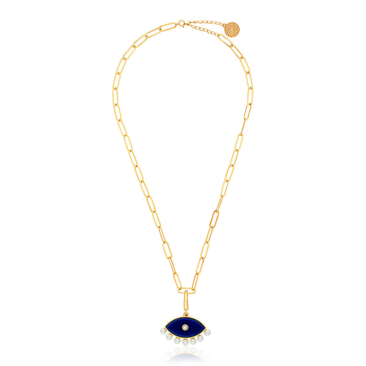 Long loop Gilt Chain Necklace