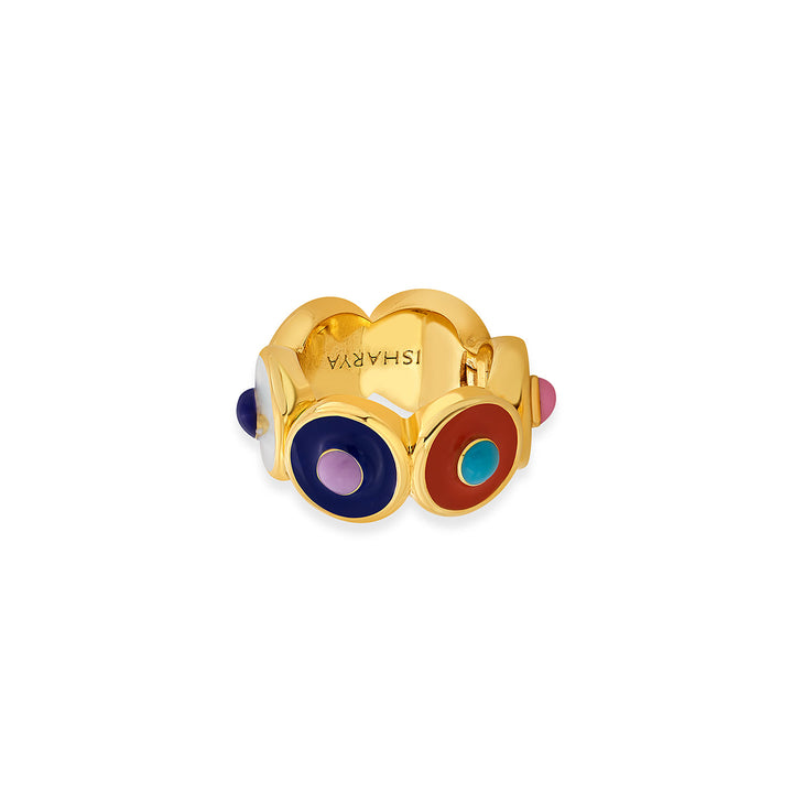 Rainbow Wheel Charm - Isharya | Modern Indian Jewelry