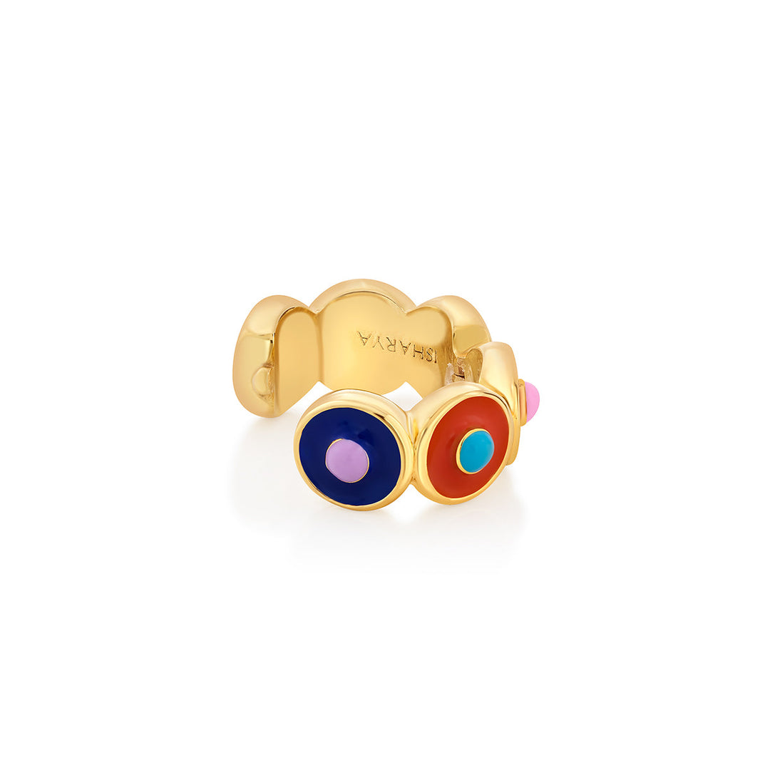 Rainbow Wheel Charm - Isharya | Modern Indian Jewelry