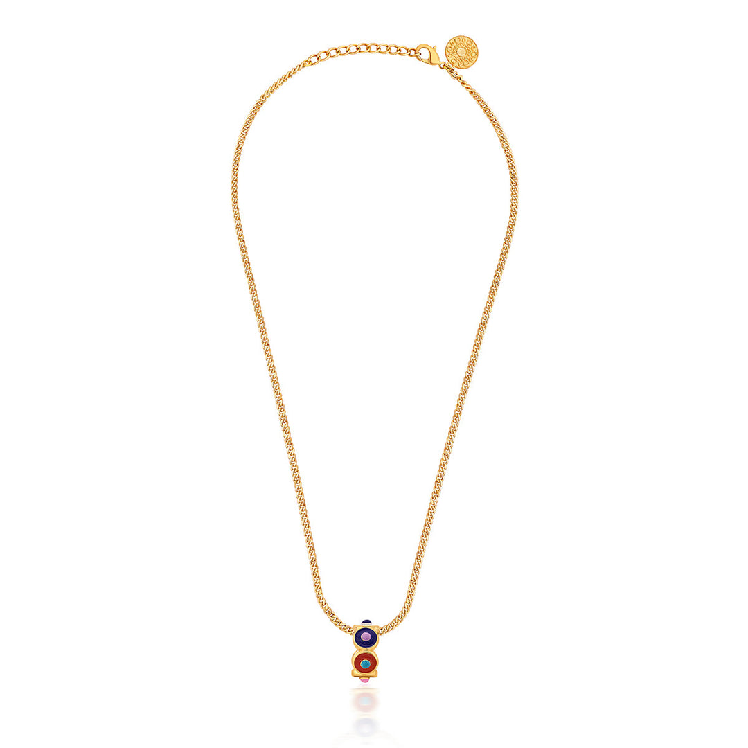 Rainbow Wheel Charm - Isharya | Modern Indian Jewelry