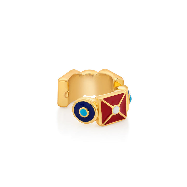 Color Wheel Charm - Isharya | Modern Indian Jewelry