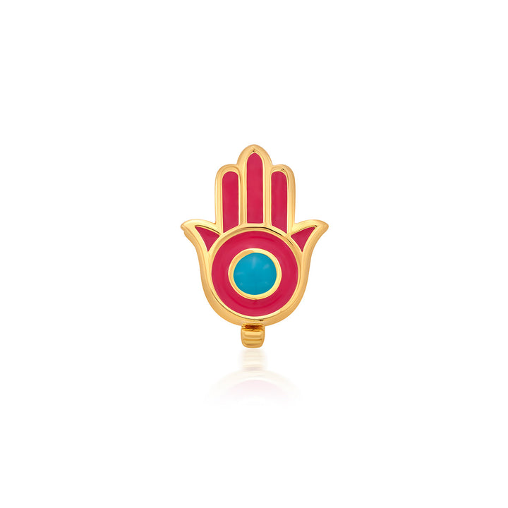Hamsa Rose Charm - Isharya | Modern Indian Jewelry