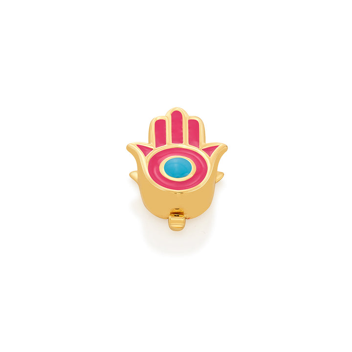 Hamsa Rose Charm - Isharya | Modern Indian Jewelry