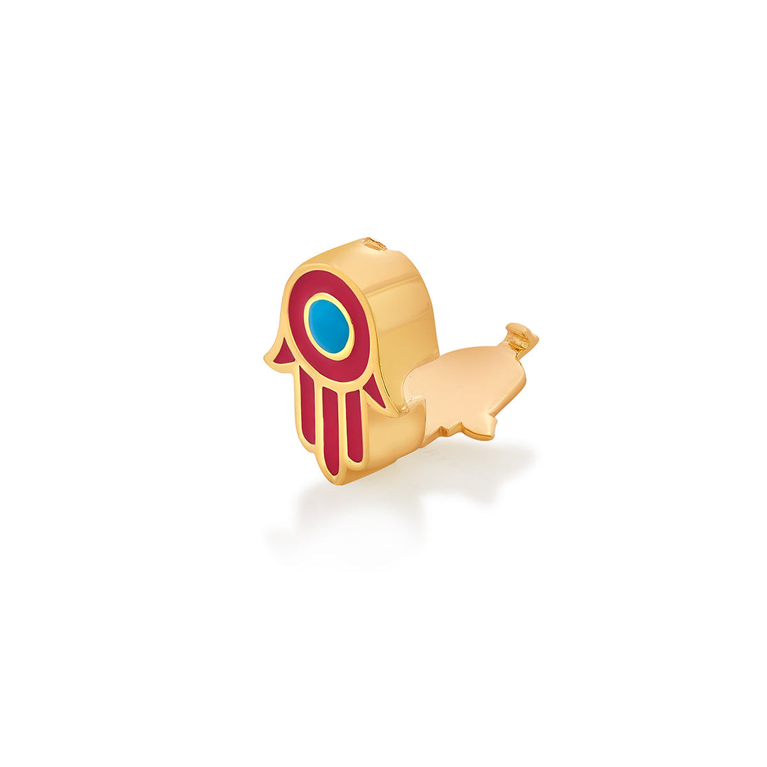 Hamsa Rose Charm - Isharya | Modern Indian Jewelry