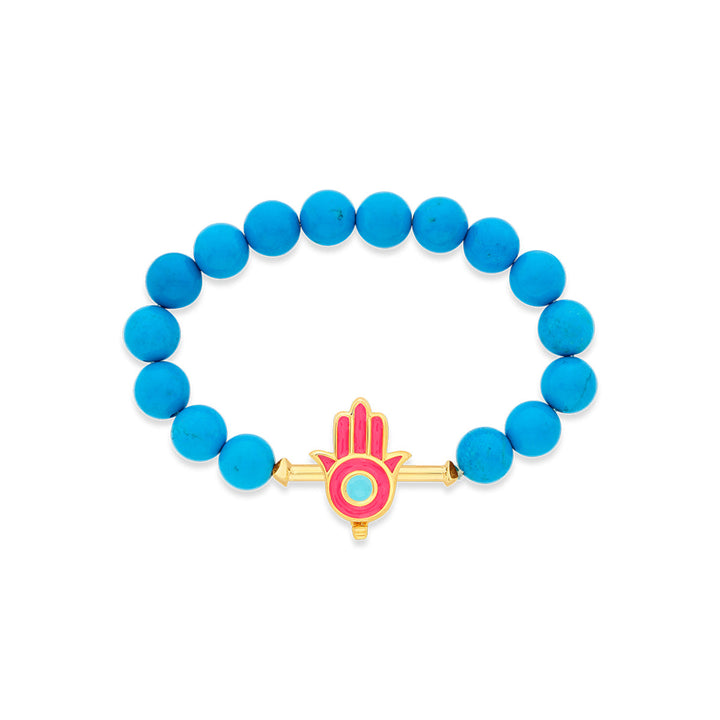 Turquoise Bead Bracelet