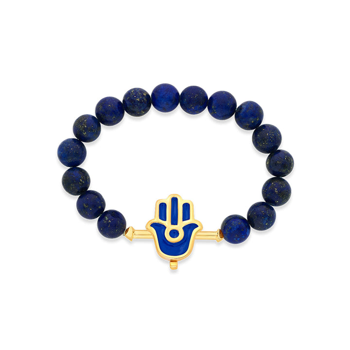Lapis Bead Bracelet
