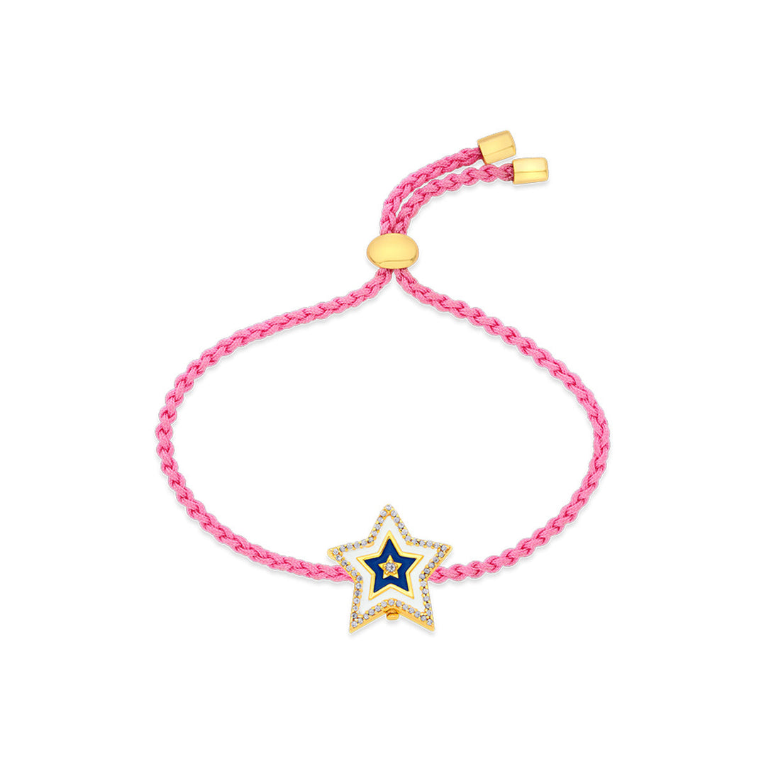 Millennial Pink Knot Bracelet