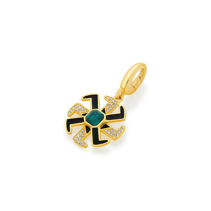 Swastika Charm - Isharya | Modern Indian Jewelry