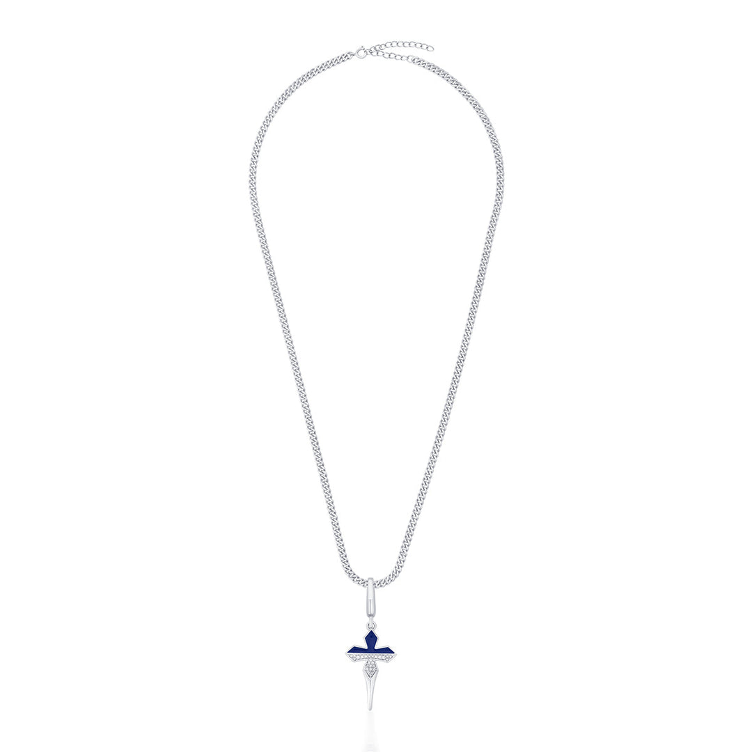 Chrome Chain Necklace