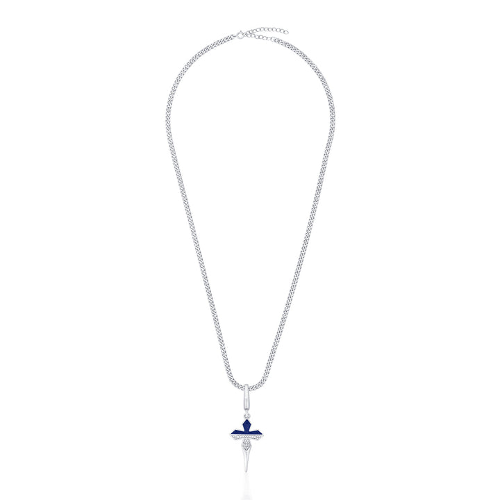 Chrome Chain Necklace