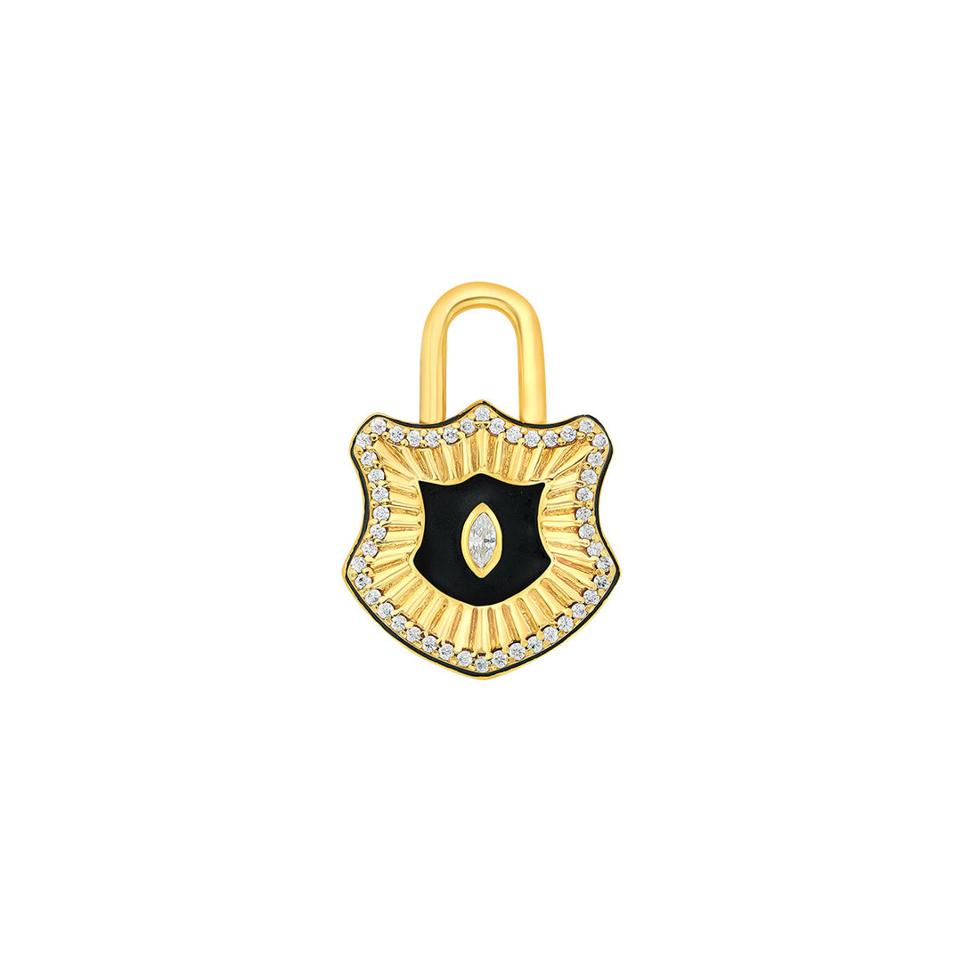 Padlock Deco Charm - Isharya | Modern Indian Jewelry