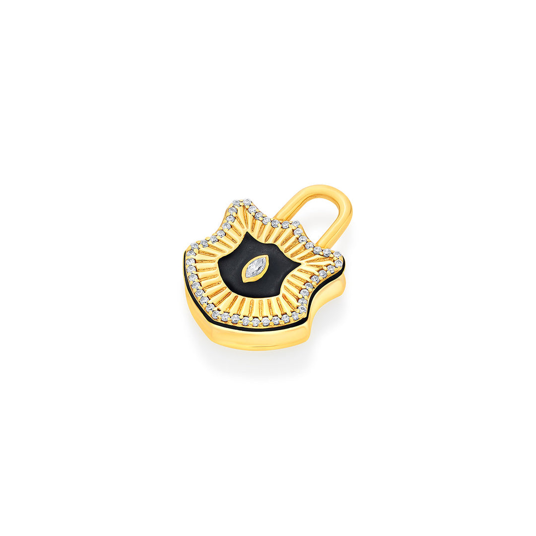 Padlock Deco Charm - Isharya | Modern Indian Jewelry