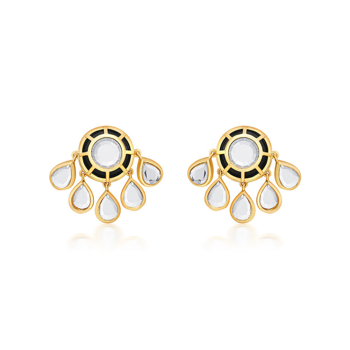 Ayaana Raven Studs - Isharya | Modern Indian Jewelry