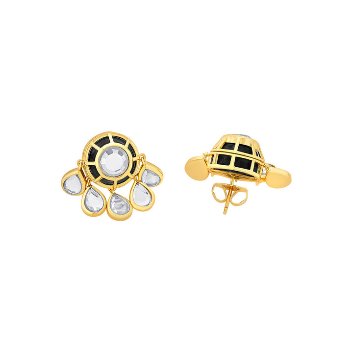 Ayaana Raven Studs - Isharya | Modern Indian Jewelry