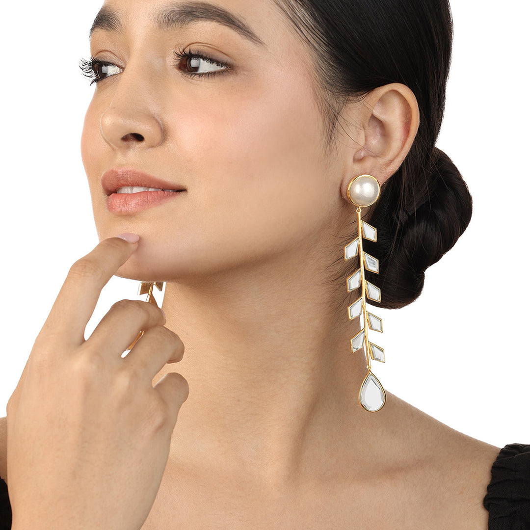 Flor Long Earring