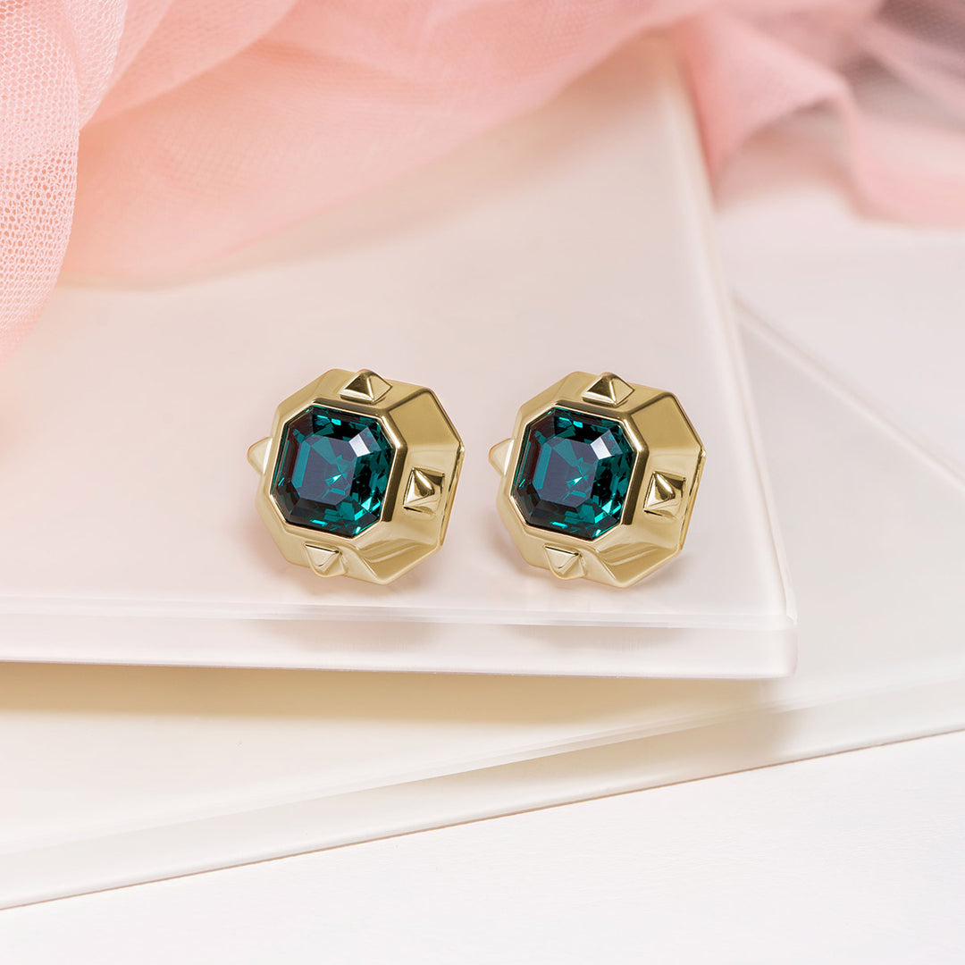 Simone Emerald Earrings
