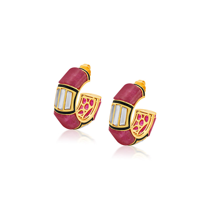 Begum Haute Chubby Hoops