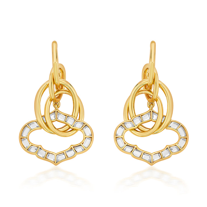Amara Interlocked Mughal Earrings