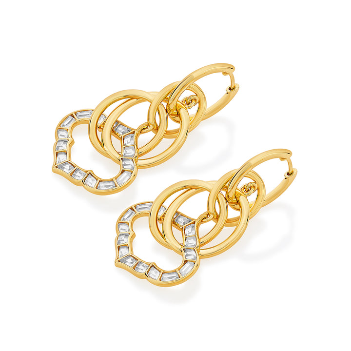 Amara Interlocked Mughal Earrings