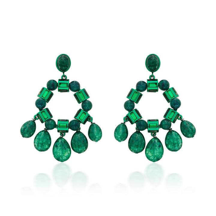 Sultana Chandelier Earrings