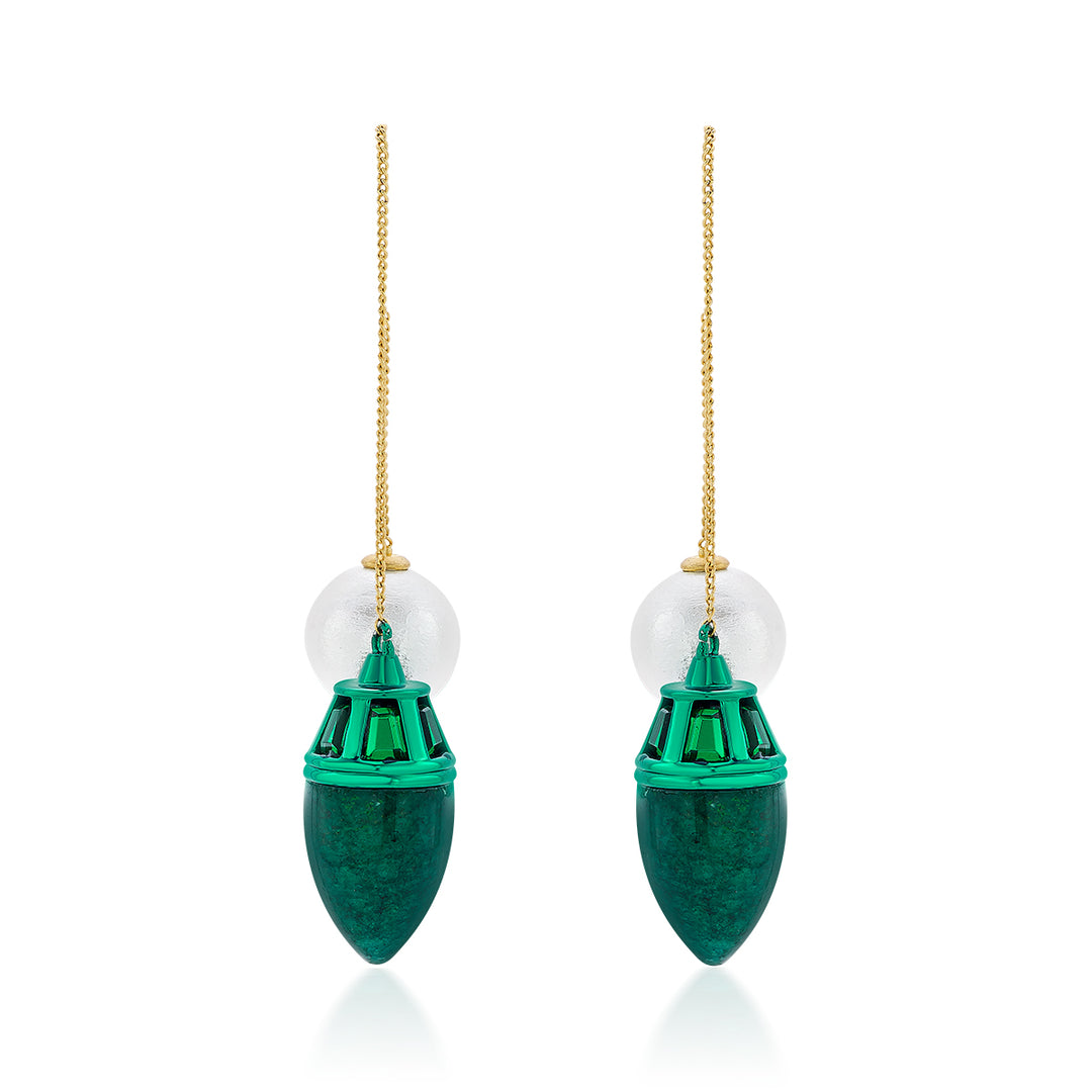 Zeenat Pearl Drop Earrings