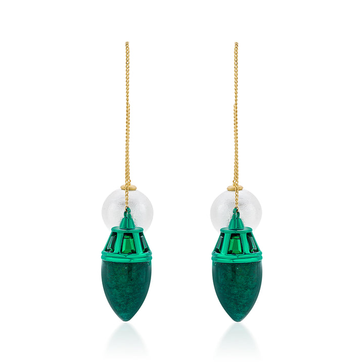 Zeenat Pearl Drop Earrings